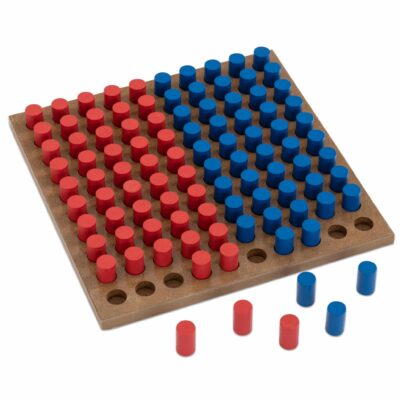 Steckbrett Zahlenraum 100