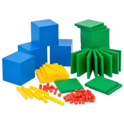 Systemblöcke Zehnerbasis-Satz, 184 Teile