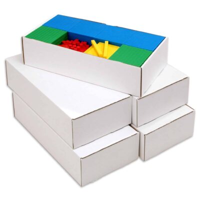 Systemblöcke Zehnerbasis-Satz, 5 Sätze