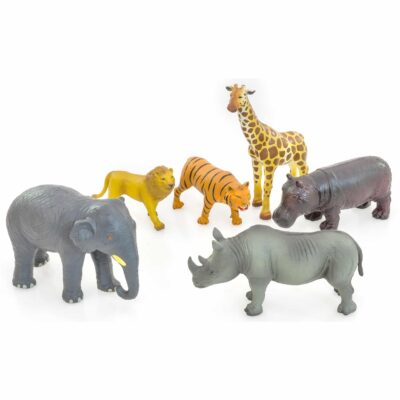 Wilde-Tiere-Set, 6-tlg.