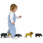 Wilde-Tiere-Set, 6-tlg. - Betzold Wilde Tiere Set 6 tlg E 97087 i ZN