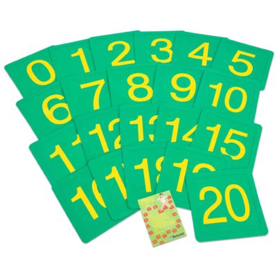 Zahlenfelder von 0 - 20