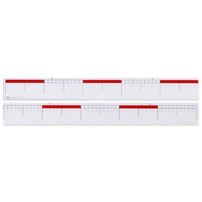 Zahlenstrahl, 2-tlg.