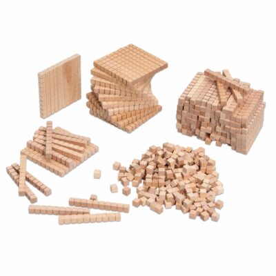 Zehnersystemsatz ZR bis 100 aus Buche