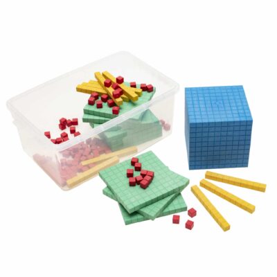 Zehnersystemsatz aus treeNside-Material, farbig