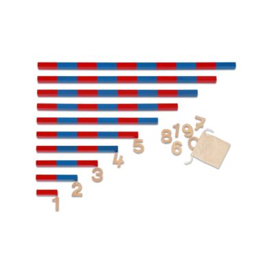 Große numerische Stangen