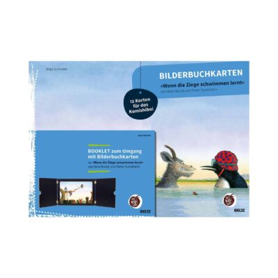 Bilderbuchkarten „Wenn die Ziege schwimmen lernt“