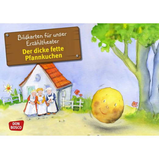 Der-dicke-fette-Pfannkuchen-Kamishibai-Bildkartenset-58920_a-ZN Der dicke fette Pfannkuchen. Kamishibai-Bildkartenset - Der dicke fette Pfannkuchen Kamishibai Bildkartenset 58920 a ZN