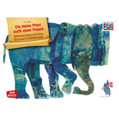 Die kleine Maus sucht einen Freund. Kamishibai-Bildkartenset