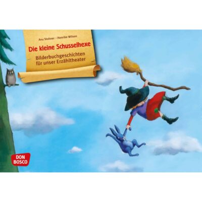 Die kleine Schusselhexe. Kamishibai-Bildkartenset