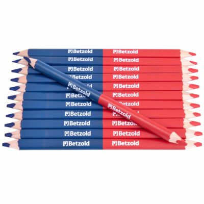 Zweifarbstift in Rot/Blau
