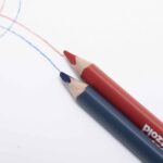 Zweifarbstift in Rot/Blau - E 757671 c