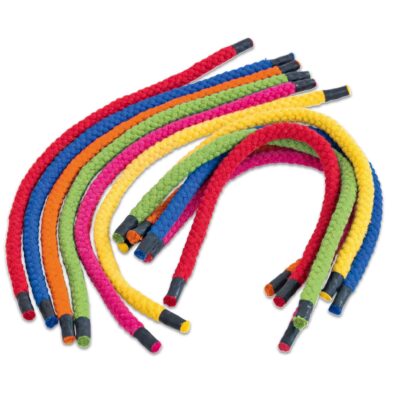 Seil-Set Regenbogen, 40 cm, 12er-Set