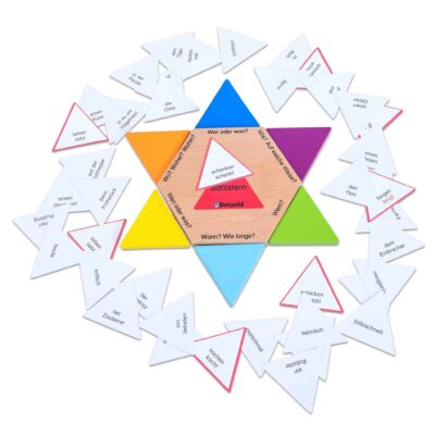 Satzstern mit Karten