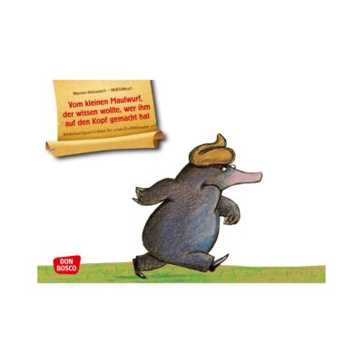 Vom kleinen Maulwurf, der wissen wollte ...! Kamishibai-Bildkartenset
