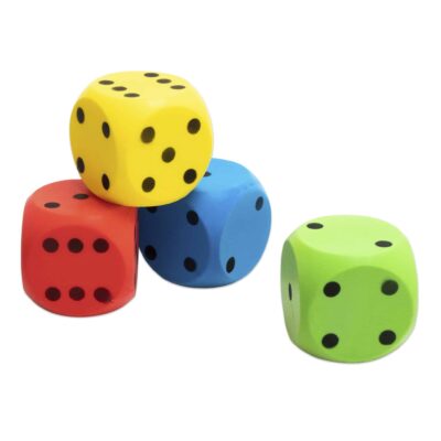 Schaumstoffwürfel, 16 cm, 4 Stück