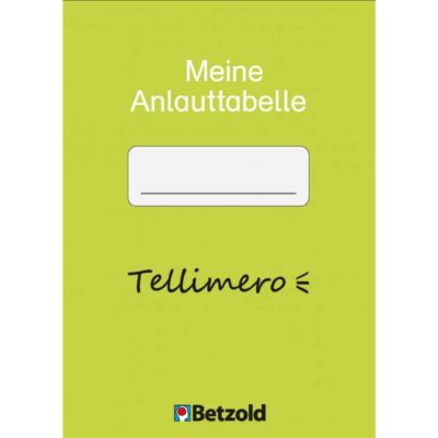 Tellimero Anlauttabelle, Schüler-Heft