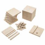 Zehnersystemsatz aus treeNside-Material, natur - E 769414 b