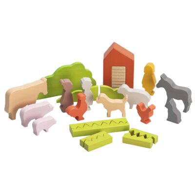 Bausteinset „Bauernhof“