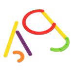 GeoStix Buchstaben-Set - GeoStix Buchstaben Set E 762711 i ZN