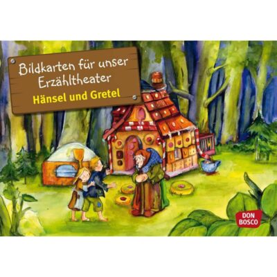 Hänsel und Gretel. Kamishibai-Bildkartenset