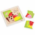 Holzpuzzle, 6er-Set - Holzpuzzle 6er Set E 760126 j ZN