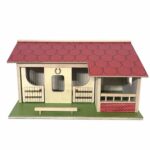 Ponyhof aus Holz - Ponyhof aus Holz E 767054 a ZN