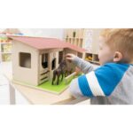 Ponyhof aus Holz - Ponyhof aus Holz E 767054 n ZN