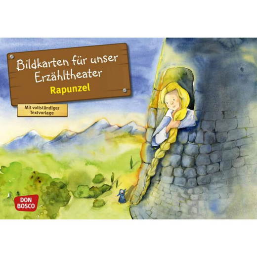 Rapunzel-Kamishibai-Bildkartenset-97260_a-ZN Rapunzel. Kamishibai-Bildkartenset - Rapunzel Kamishibai Bildkartenset 97260 a ZN