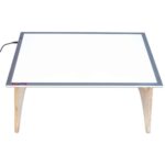 Set: Großer Leuchttisch inkl. Boden-Klapptisch - Set Grosser Leuchttisch inkl Boden Klapptisch 100491 h ZN