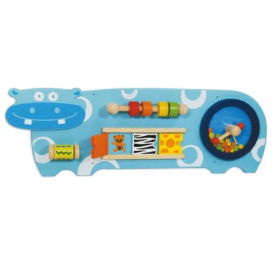 Wandspiel Hippo