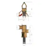 Öffentlicher Spielplatz Spielturm Wickey PRO MAGIC Park - w pro magic toddler park 100389 04 new0624 2