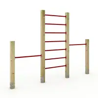 Kletterleiter mit Doppel-Reck Wickey PRO Tumble 409P – Bild 6