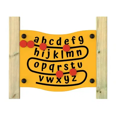 Motorikwand Wickey PRO Educate Alphabet