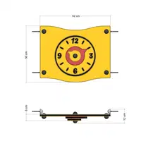 Motorikwand Wickey PRO Educate Clock – Bild 5
