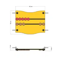 Motorikwand Wickey PRO Educate Count – Bild 6