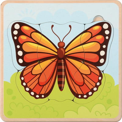 Lebenszyklen Puzzle Schmetterling