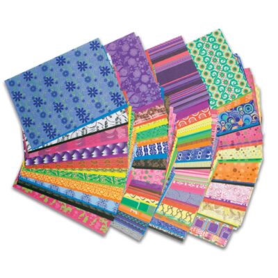 Motivpapier-Set, 74 g/m², 21,5 x 14 cm, 192 Blatt