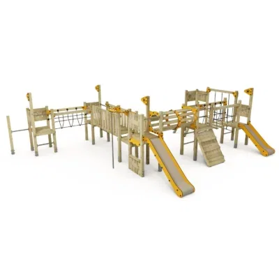 Spielplatz-Klettergerüst Wickey PRO MAGIC Bounce