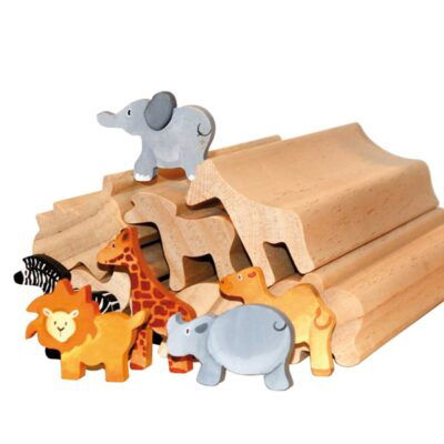 Profilholz Wildtiere 6er Set