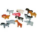 Holzfiguren Tiere 12er Set - 210052 2