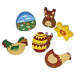 Holzfiguren Ostern 12er Set - 210054 2