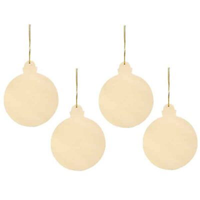 Christbaumkugeln 4er Set