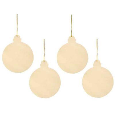 Christbaumkugeln 4er Set