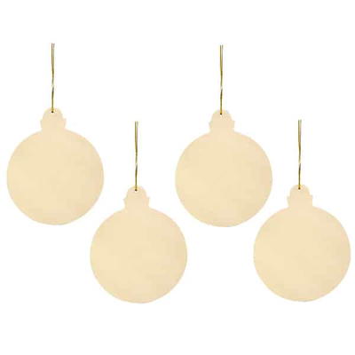 Christbaumkugeln 4er Set