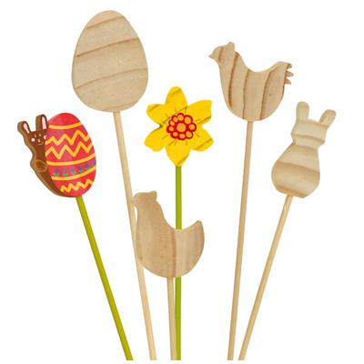 Blumenstecker Ostern 12er Set