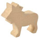 Schnitzholz Zootiere 3er Set - www.graphXartelier.de
