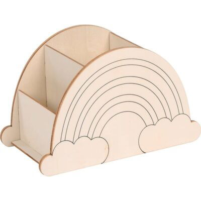 Regenbogen Stifte Box