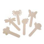 Insekten Holzbastelstäbchen 6er Set - 370120 1