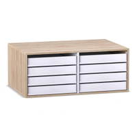 Flexeo® Aufsatz zum Papier- und Bilderschrank, 8 kleine Auszüge – Bild 9